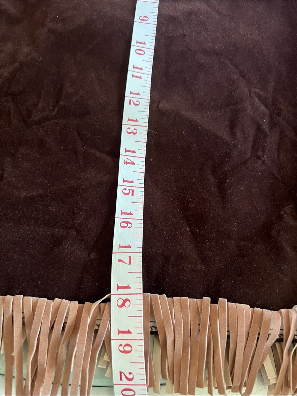 Kids Brown Fringe Western Style Shirt Unbranded - Picture 6 of 8